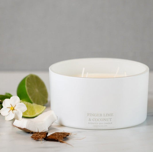 Canningvale Finger Lime & Coconut Soy Candle - Stella Frank