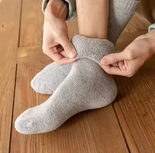 Merino Wool Lounge Socks (3 pairs)