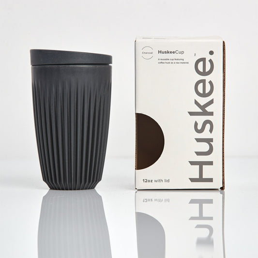 HuskeeCup Reusable Coffee Cup with Lid – 350ml (12oz) - Stella Frank
